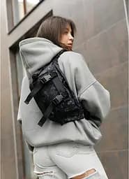 Сумка бананка велика поясна Sambag 38х21 см sum0023765 - мініатюра 3