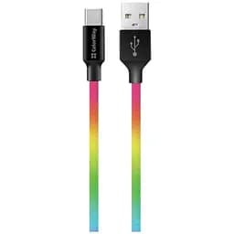 Кабель ColorWay USB - Type-C Multicolor 2.4а 1м