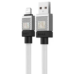 Кабель Baseus CoolPlay Series USB - Lightning 1 метр (CAKW000402) белый