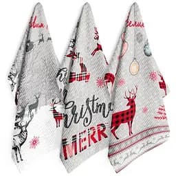 Набор кухонных полотенец LeLit Merry Christmas 50х30 см 3 шт. (le2000000297576)