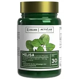 Экстракт травы мелиссы ActivLab Melisa, 30 таблеток