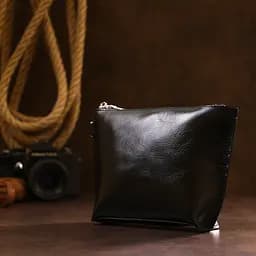 Шкіряна косметичка SHVIGEL 20х13.5х5 см acs0025810 - мініатюра 6