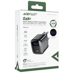 МЗП Acefast A115 PD30W GaN (1USB-C) Black - мініатюра 2