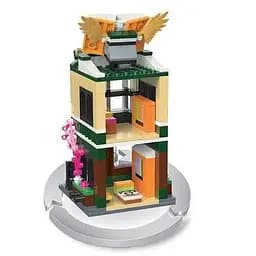 Конструктор Qman для девочек Книжный магазин, 2 этажа, 259 деталей (C0107)