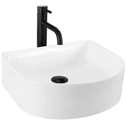 Умивальник Rea Clara white накладний REA-U0631, Білий