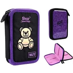 Пенал жорсткий Yes подвійний HP-01 Bear Sweet Hugs