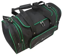 Сумка дорожня зі збільшенням розміру Wallaby 365-2 40L Чорна із зеленим - мініатюра 4