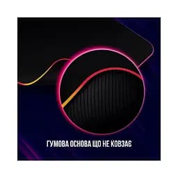 Килимок для мишки Lorgar Steller 913 RGB USB Black (LRG-GMP913) - мініатюра 7