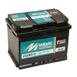 Акумулятор 6СТ-60A MIDAC CELERIS, 12V, 60Ah (-/+) Євро, EN540А