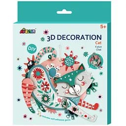 Набір для творчості Avenir 3D-аплікація Котик (PZ215070)