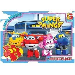 Пазли G-Toys Супер крила 35 елементів UW225 Різнокольоровий