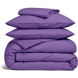 Комплект постільної білизни Cosas Lavender CS1 Євро варена бавовна орхідея (48WashedCotton_PlumLight_El180x30-PlumLight_200)