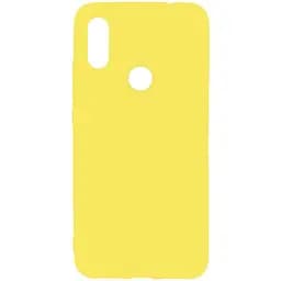 Чохол-накладка Toto 1 mm Matt TPU Case Xiaomi Redmi 7 Yellow
