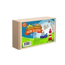 Набор детского творчества Роспись по дереву «Магниты-мечта моряка» РД-010