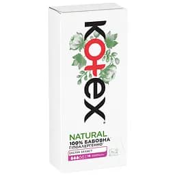 Прокладки щоденні Kotex Natural Normal + Екстра захист 18 шт. - мініатюра 3