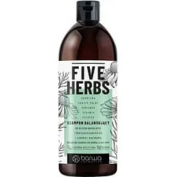 Шампунь Barwa Five Herbs Балансирующий 480 мл