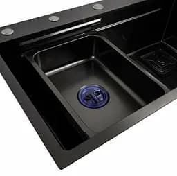 Кухонна мийка Platinum HANDMADE 75*45A (SP000039689) - мініатюра 7