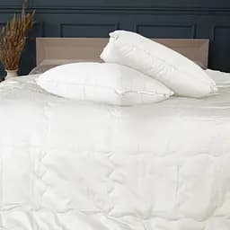 Літній постільний комплект MirSon Line Satin Premium Moko White Thinsulate Сімейний (2200010976342) - мініатюра 5