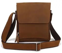 Чоловіча шкіряна сумка Vintage 21,5х25,5х7,5 см sum0012446 - мініатюра 2