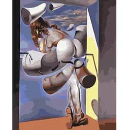 Розмальовка за номерами Brushme Содомське самовдоволення невинної діви Сальвадор Далі (40х50) (BS52391)