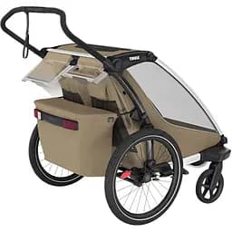 Дитяча коляска Thule Chariot Cross 2 Double (Faded Khaki) (TH 10201037) - мініатюра 3