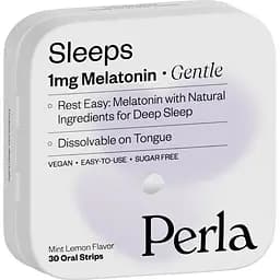 Конфеты с мелатонином Perla Helsa Sleeps со вкусом мяты 1 мг 30 шт.