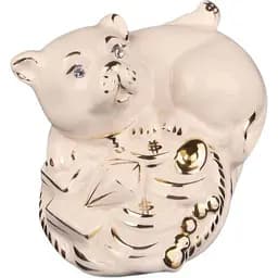 Декоративна фігурка Lefard Собачка на розі достатку 9 см (101-753)