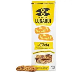 Печиво Fratelli Lunardi Кантучіні з лимоном 200 г