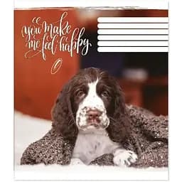 Зошит учнівський Пір'ячко Мiй пес 0063 24 аркуши