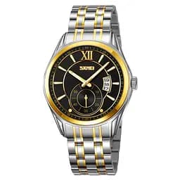 Skmei 9319TGDBK Silver-Gold-Black