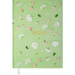 Щоденник датований Buromax Provence 2024 A5 м'ятний (BM.2161-38)