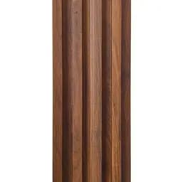 Рейка декоративна Wall Sticker WPC стінова 3000х160х23 мм Каштан SW-00001536 - мініатюра 5