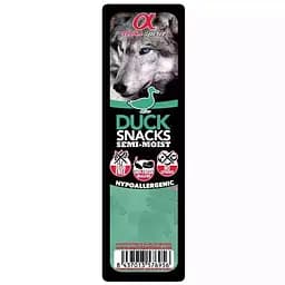 Напіввологі ласощі для собак Alpha Spirit Snacks Duck, кубики з качкою, 35 г