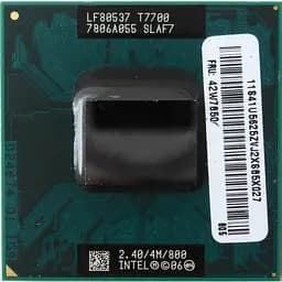Процесор для ноутбука Intel Core 2 Duo T7700 2.4GHz/4M/35W Socket P Б/В
