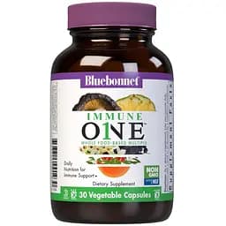 Мультивітаміни для підтримки імунітету Bluebonnet Nutrition Immune One Multiple 30 вегетаріанських капсул