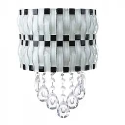 Бра Brille BCL-465W/1 G9 галогенне настінне накладне кришталеве