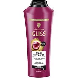 Шампунь Gliss Color Perfector для фарбованого та мелірованого волосся 400 мл