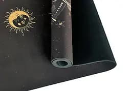 Килимок для йоги BlackMoon (замша-каучук) чорний EasyFit fit0025073 - мініатюра 4