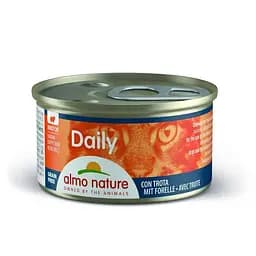 Консервований корм Almo Nature Daily Menu Cat Шматочки в соусі з фореллю для кішок (85 гр)