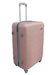 Валіза велика L ABS-пластик Milano bag 004 75,5×50×33,5см 105л Рожеве золото - мініатюра 2