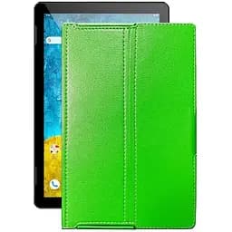 Чохол StatusCASE з екошкіри для планшету Umax VisionBook 10A LTE Зелений