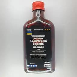 Водная настойка на кедровых орехах 200 мл