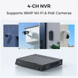Відеореєстратор Reolink без HDD (NVS4)
