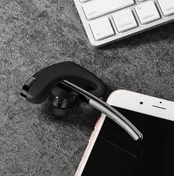 Бездротова Bluetooth-гарнітура Hoco E15 black - мініатюра 9