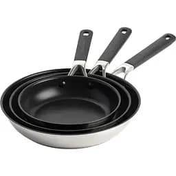 Набір сковорідок KitchenAid CSS 20/24/28 см з керамічним покриттям 3 предмети (CC005708-001)