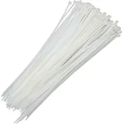 Хомут нейлоновый Haisser 4х370 мм 100 шт. белый (123437)