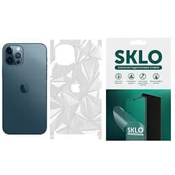 Захисна гідрогелева плівка SKLO Back тил+грани+лого Transp. для Apple iPhone 14 Pro Max 6.7 Прозорий/Diamonds