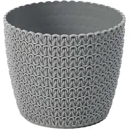 Вазон Lamela 22 см сірий (000024199)