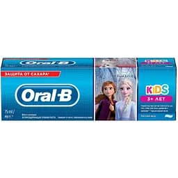 Дитяча зубна паста Oral-B Kids Крижане серце, 75 мл (81697808) - мініатюра 3
