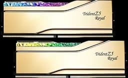 Оперативная память G.Skill 32GB (2x16GB) DDR5 6400MHz Trident Z5 Royal Gold (F5-6400J3039G16GX2-TR5G)